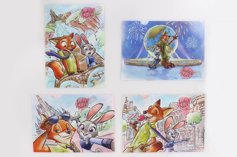 「クリアホルダーセット」1200円