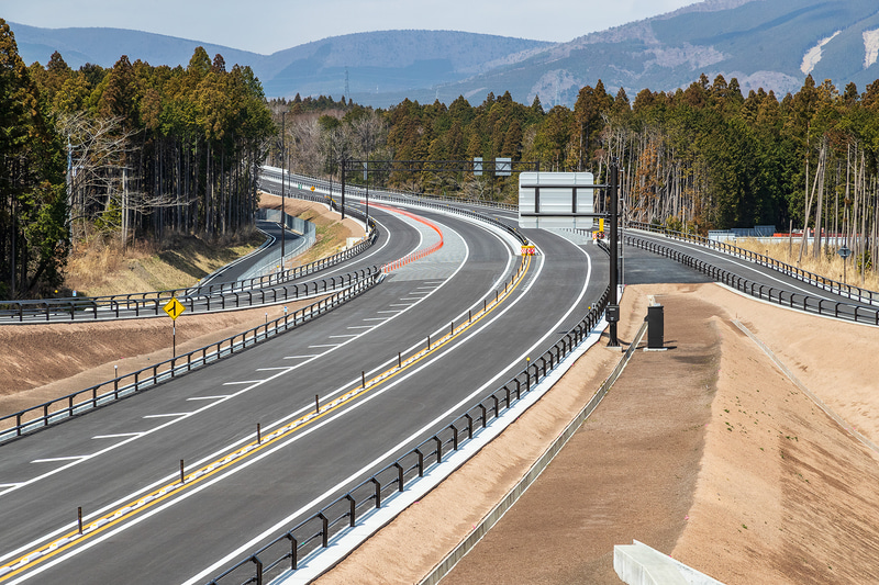 同橋から須走側の眺め