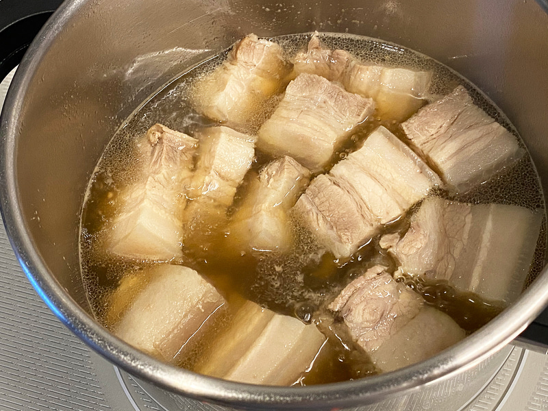 味がなじむまで5～10分くらい煮たら