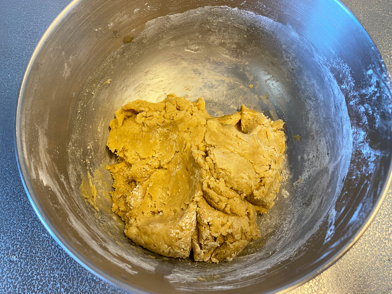 前回のより硬めで丸めやすい！