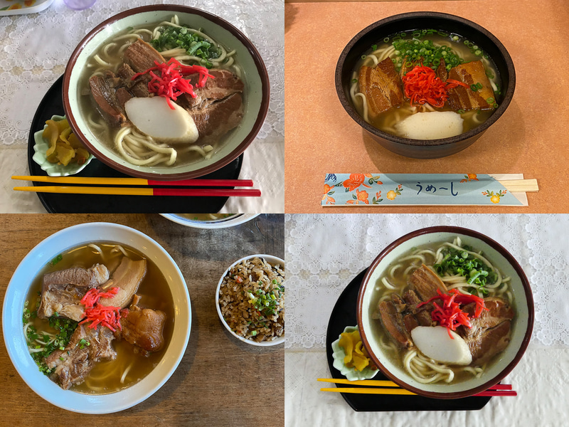 今まで食べた沖縄そばいろいろ