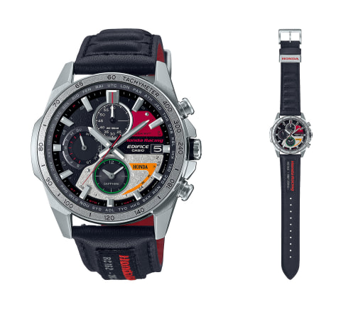 カシオ、Honda Racingとのコラボ第5弾「EDIFICE EQW-A2000HR」 高橋