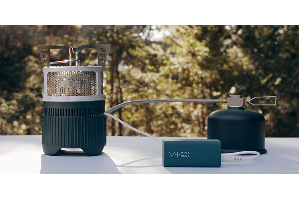 セトワークスはガスバーナーと発電機の役目をする「ジェンストーブ」を発売する