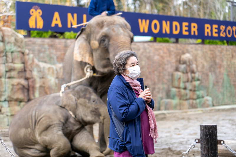 この日は坂本小百合園長のあいさつがあった
