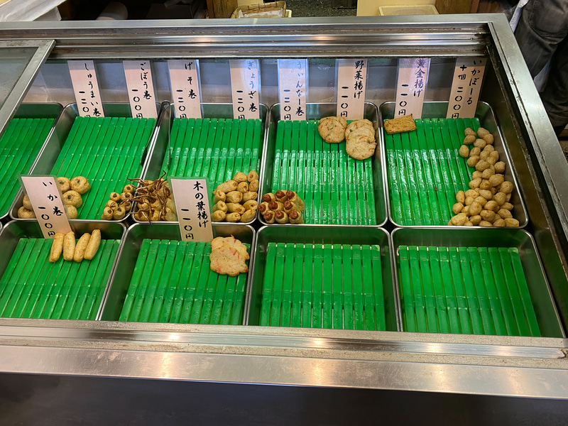 手作りおでん種はどれも絶品