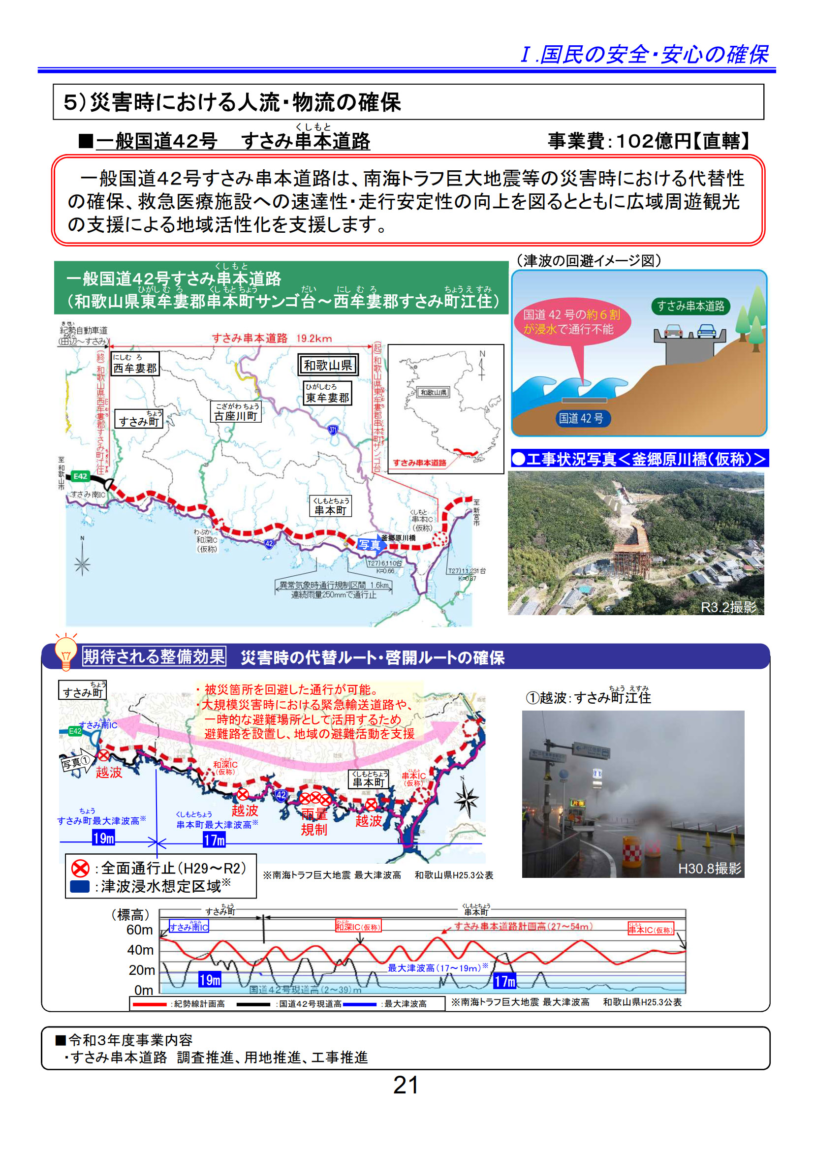 国道42号 すさみ串本道路（和歌山県）