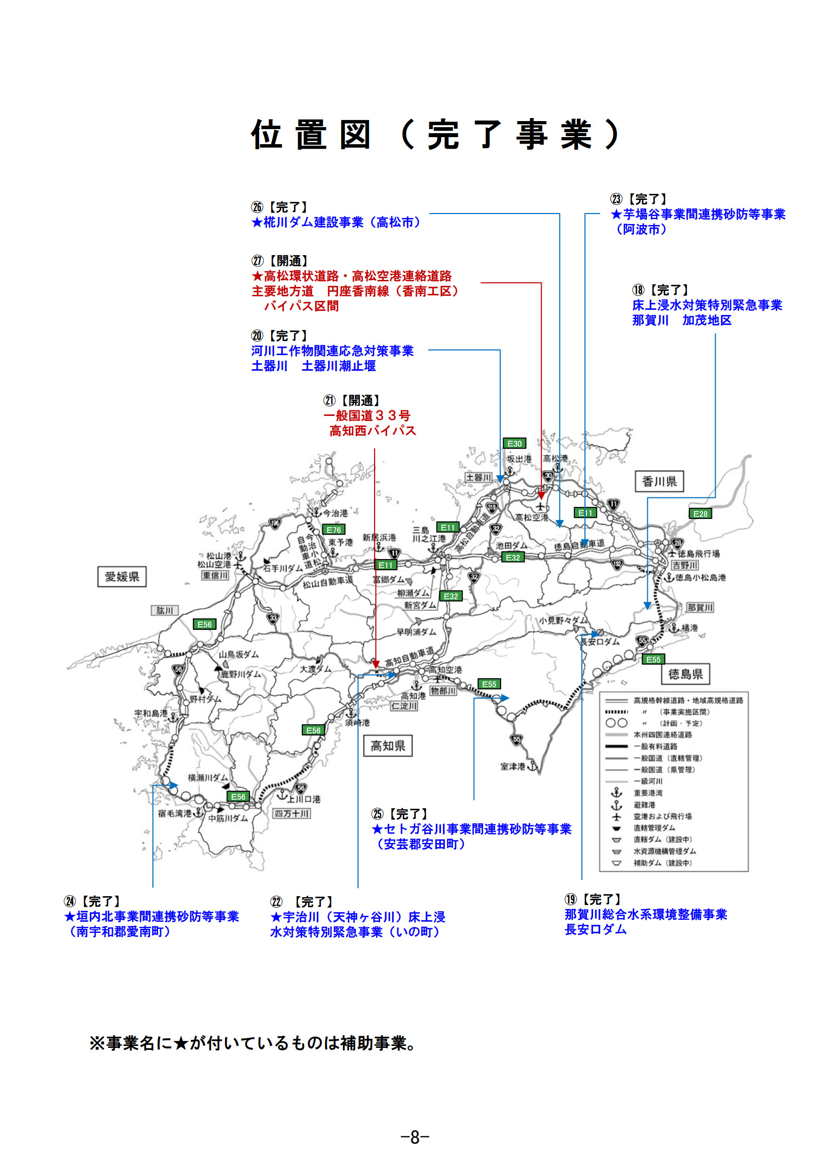 2021年度の開通・完成予定