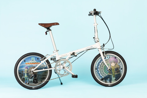 ゆるキャン△×DAHONのミニベロ。リン/なでしこモデルを各28台限定受注