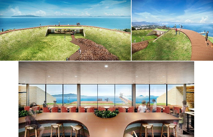 東海自動車は静岡県伊東市の小室山山頂に4月23日にオープンする新施設の名称を決定した