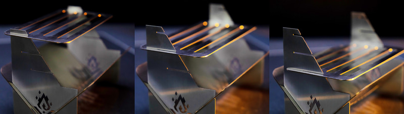 グリルプレートは高さを変更できる