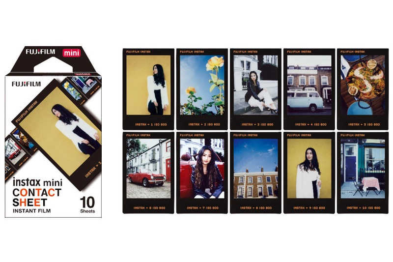同時発売するミニフィルム「CONTACT SHEET（コンタクトシート）」