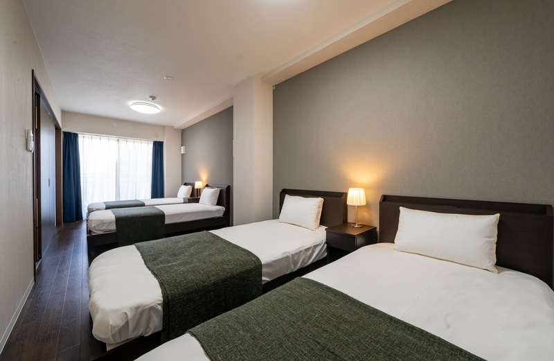 最大6人まで宿泊可能