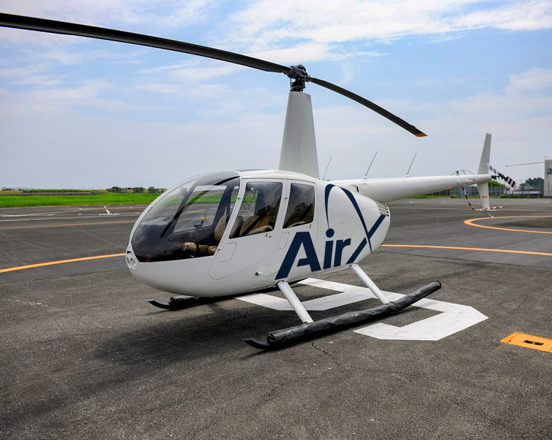 東京から箱根までヘリコプターで約35分で移動