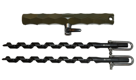 Digma　ディグマ　スクリューペグ+ハンドルセット　Good Bivouac Digma ディグマ スクリューペグ+ハンドルセット Good Bivouac