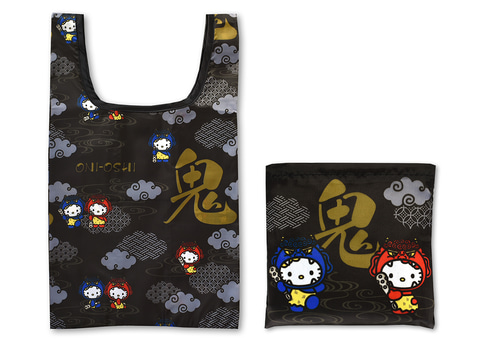 ご当地キティ」のミニエコバッグ第5弾。草津湯もみ、高崎弁当だるま