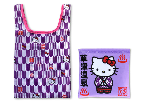 草津温泉ご当地限定　ハローキティ ハローキティ ご当地限定ストラップ 根付け 群馬限定 上州温泉