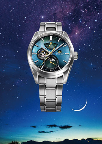 エプソンは「ORIENT STAR」からマザーオブパールの70周年限定モデルを発売する