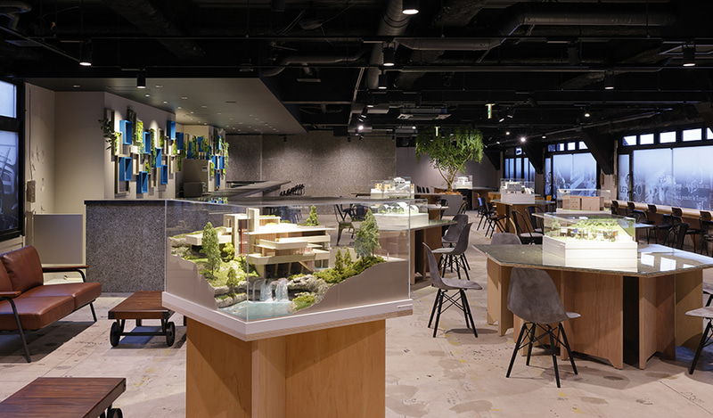 建築模型を間近で楽しめるミュージアム型カフェ「アーキテクチャカフェ棲家」が4月28日オープン