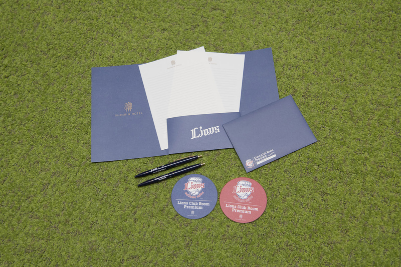 ライオンズクラブルーム・プレミアム限定のオリジナル備品・アメニティの設置