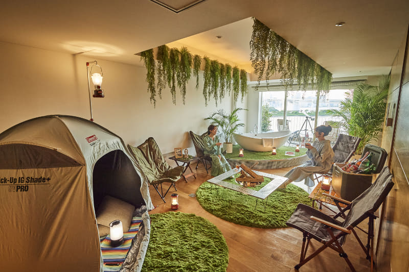 お部屋 de キャンプ Collaboration with Coleman