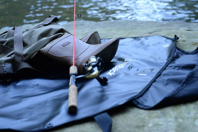 海や川などで釣りをするときに便利