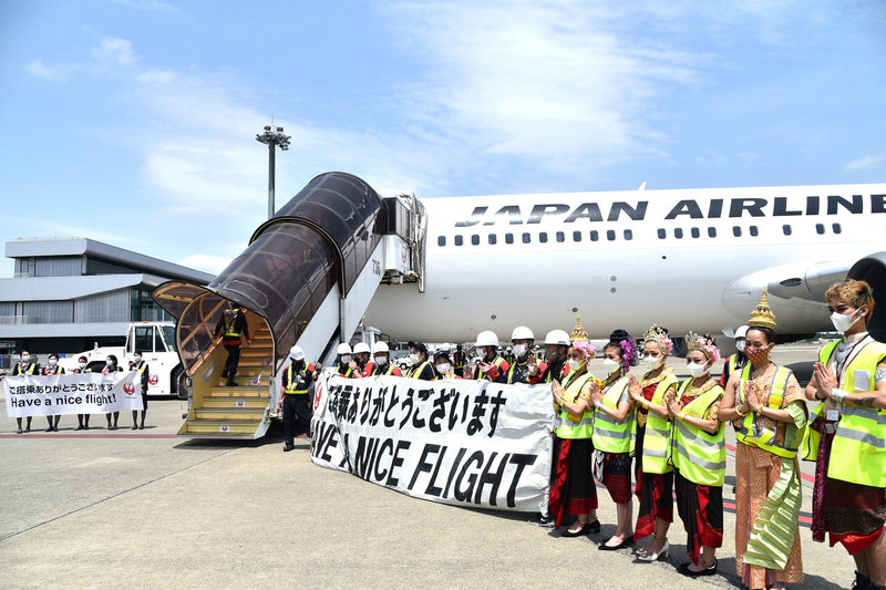 5月15日に成田国際空港で「チャーターDE海外旅行気分を満喫！～タイ～」が開催された