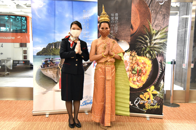 フォトスポットも搭乗ゲート付近に設置