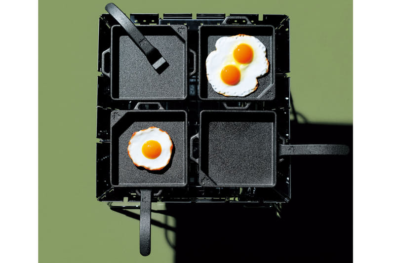 自分だけの調理スペースが確保できる小型グリルパン「アイアングリル」シリーズ3種