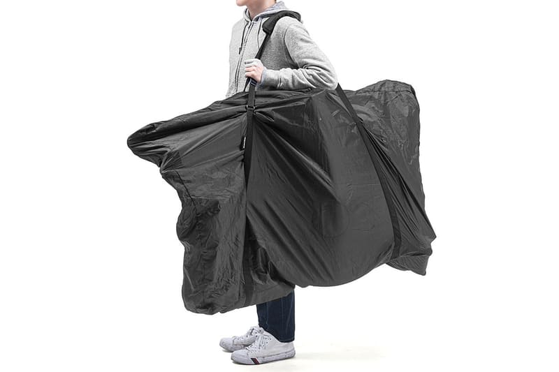 大きめサイズのクロスバイクやマウンテンバイクも収納可能な輪行袋