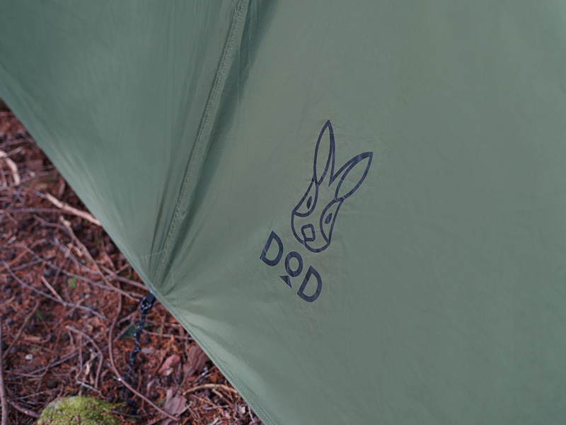 テント生地にはUVカット加工