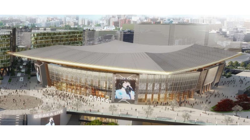 1万8000人収容のアリーナを建設