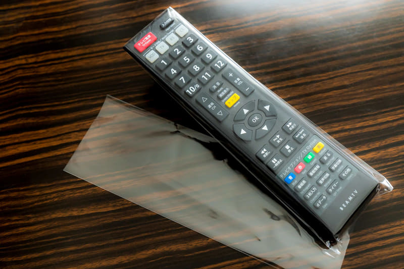 衛生に配慮したリモコンカバー「リモカ」