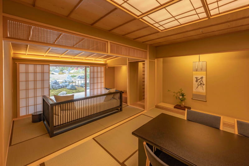 室内面積が約127m<sup>2</sup>の客室