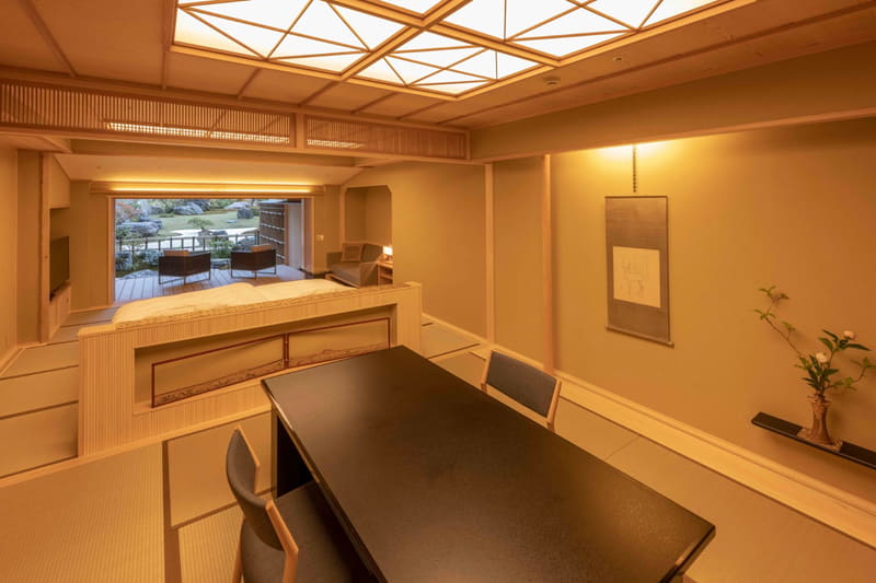 室内面積が約69m<sup>2</sup>の客室