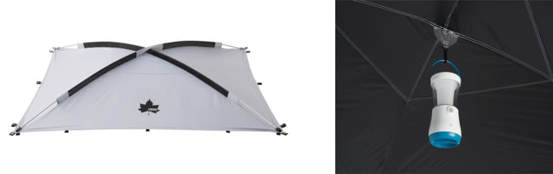 ランタンを吊り下げられる