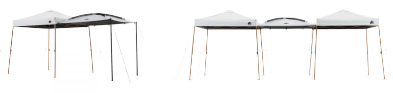 Qセットタープと連結できる