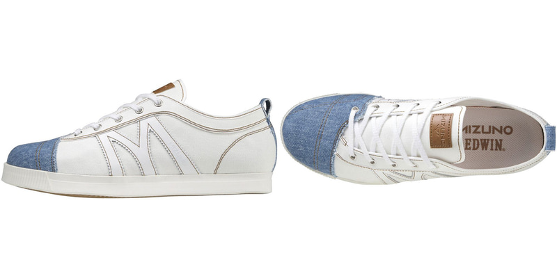 ミズノがEDWINとのコラボシューズを発売する