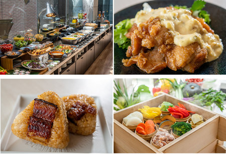 リニューアルした朝食会場「アクア」