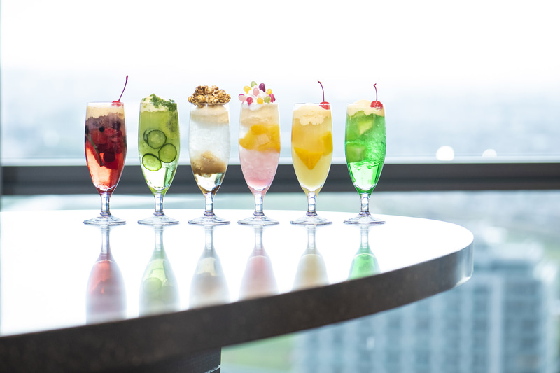 二子玉川エクセルホテル東急は6月5日～9月30日に「ふたこクリームソーダ」を販売する