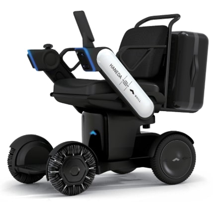 待機場所から搭乗口まで自動運転モードで案内