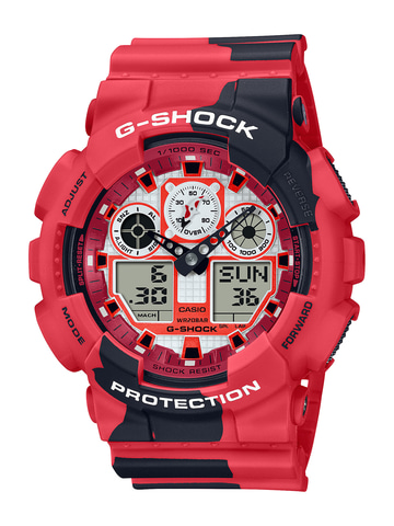 G-SHOCKに錦鯉モチーフ。紅白・大正三色・昭和三色を表現