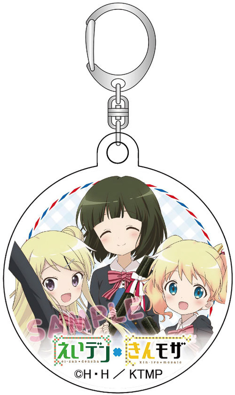 アクリルヘッドマークキーホルダー