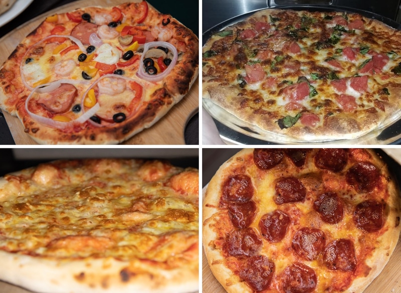 焼き立てピザが90秒で完成する