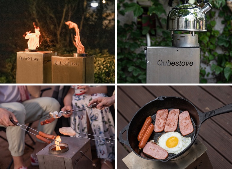 コンロやストーブ、焚き火台としても使用可能