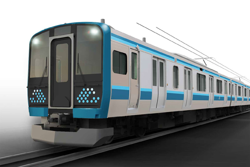 相模線向けE131系の車両デザイン