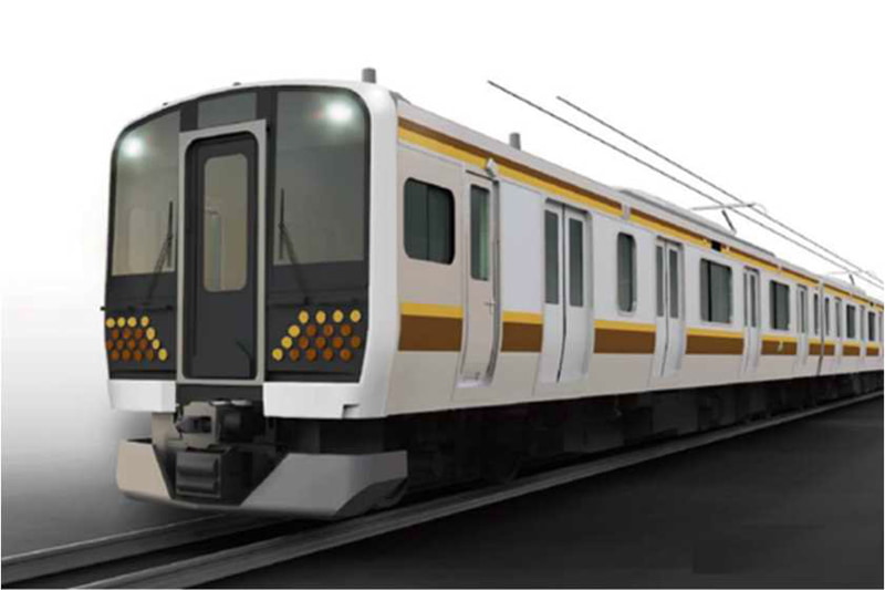 宇都宮線・日光線向けE131系の車両デザイン
