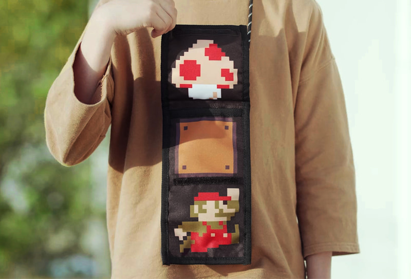 ネックポーチ（マリオ）