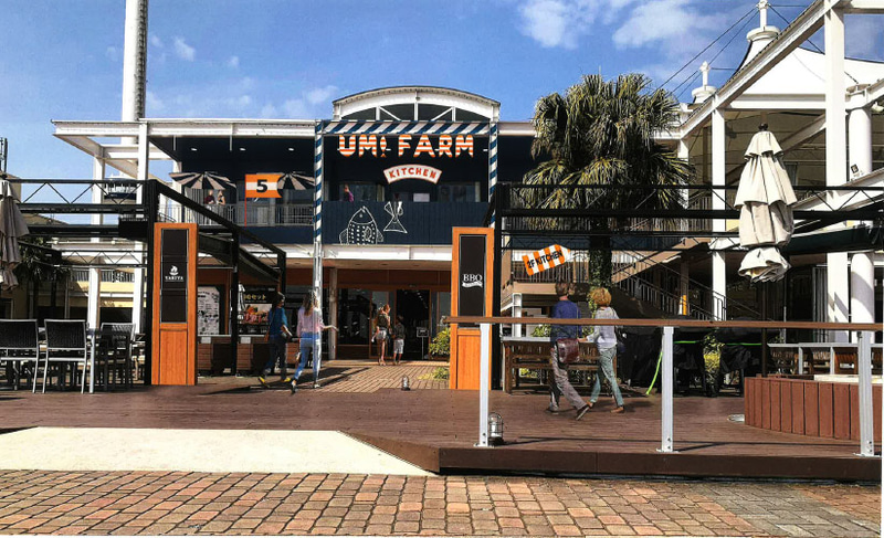 釣った魚を食べられる「うみファームキッチン」