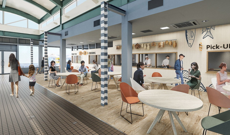 釣った魚を食べられる「うみファームキッチン」