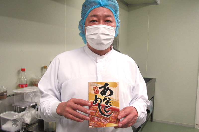 「あなごめし」の商品開発を担当した田巻です